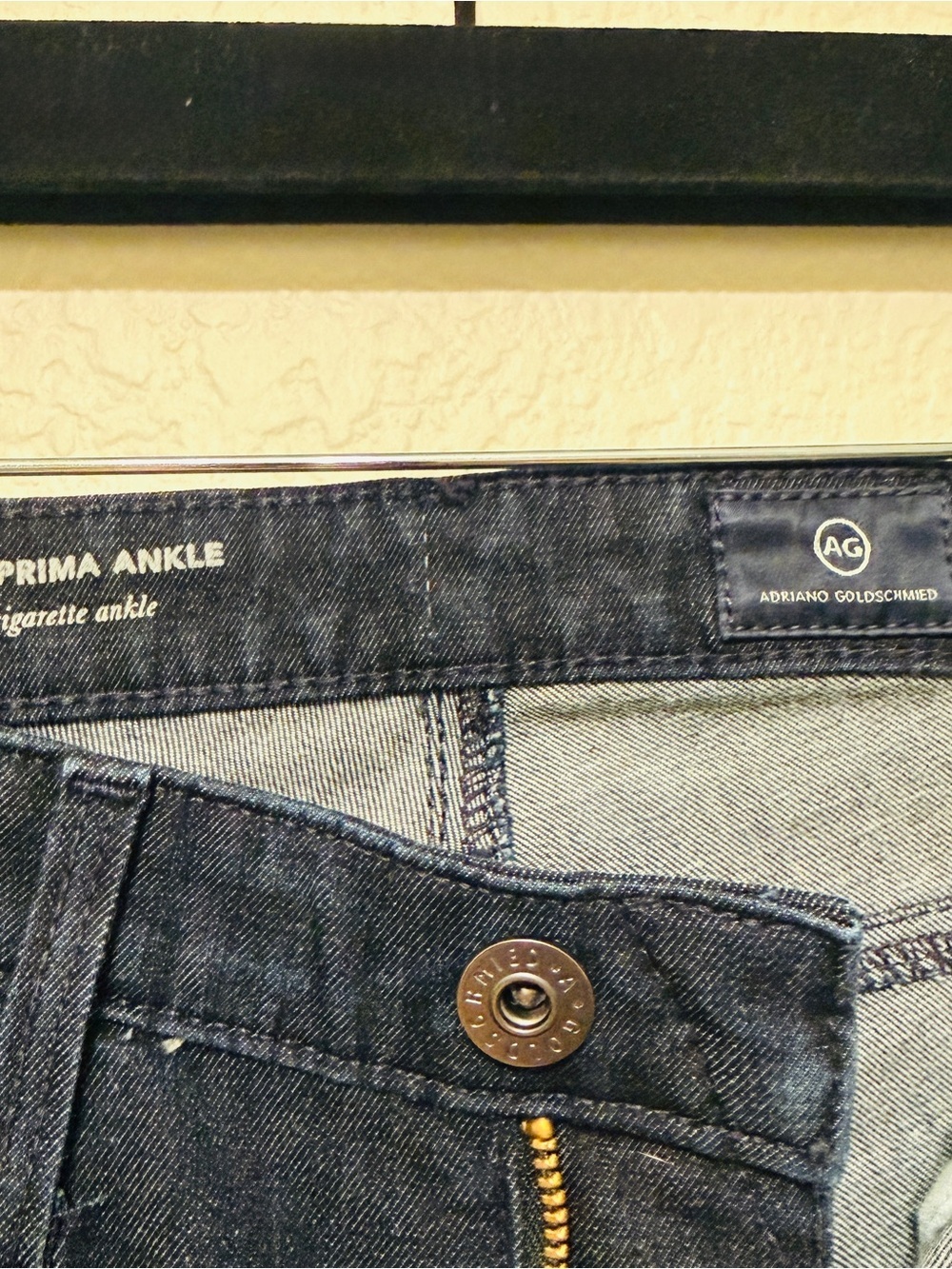 AG Adriano Goldschmied| Prima Ankle Skinny Jeans 26R Dark Wash Stretch - Picture 8 of 12